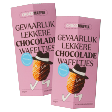 Chocomaffia chocolade wafeltjes